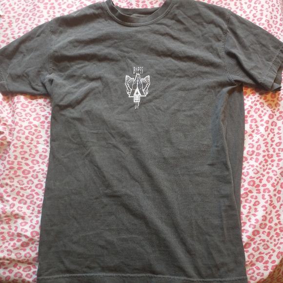 NEW Coal n Terry Bless Up Tee Grey Small - Picture 3 of 5